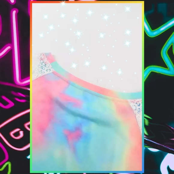 ‼️CLEARANCE PRICE FIRM‼️Bright Tie Dye Crochet🔥 - Picture 8 of 11